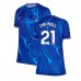 Maillot de foot Chelsea Ben Chilwell #21 Domicile vêtements Femmes 2024-25 Manches Courtes